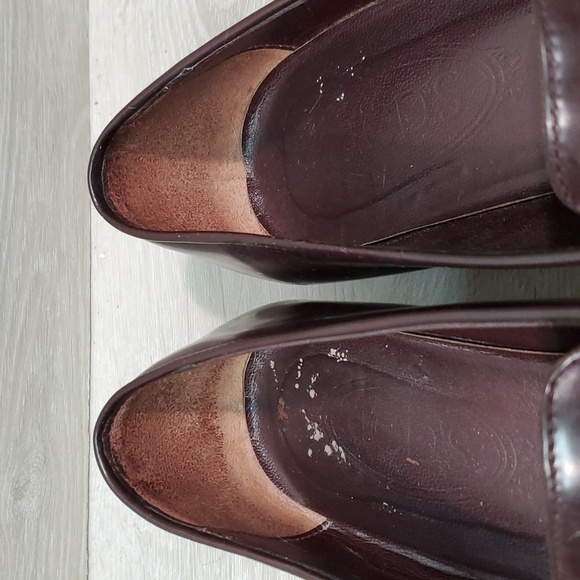 Tod's Womens Leather Y2K Pointed Toe Heels Shoes 39/8 - Picture 5 of 14